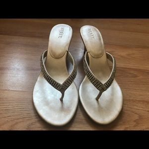 MIXIT Rhinestones Kitten Heels